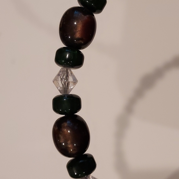 NWOT Women's Wooden Box Painted Handbag W/Shoulder Strap - Picture 14 of 16